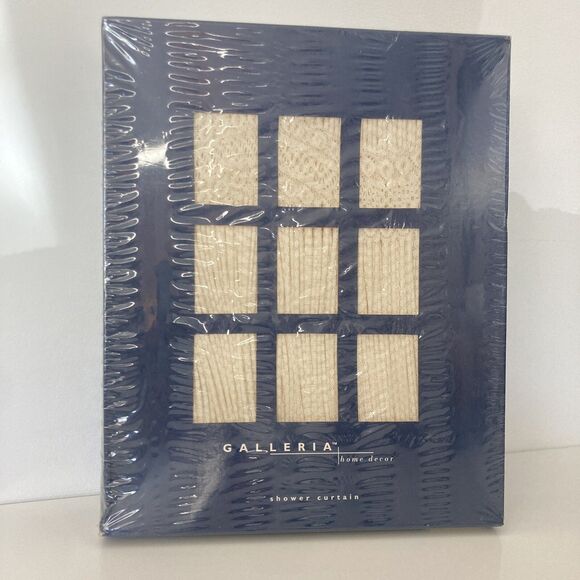 Vintage Ivory Lace Floral Sheer SHOWER CURTAIN Cottage Shabby Chic Boho 72”x72” - Picture 3 of 4